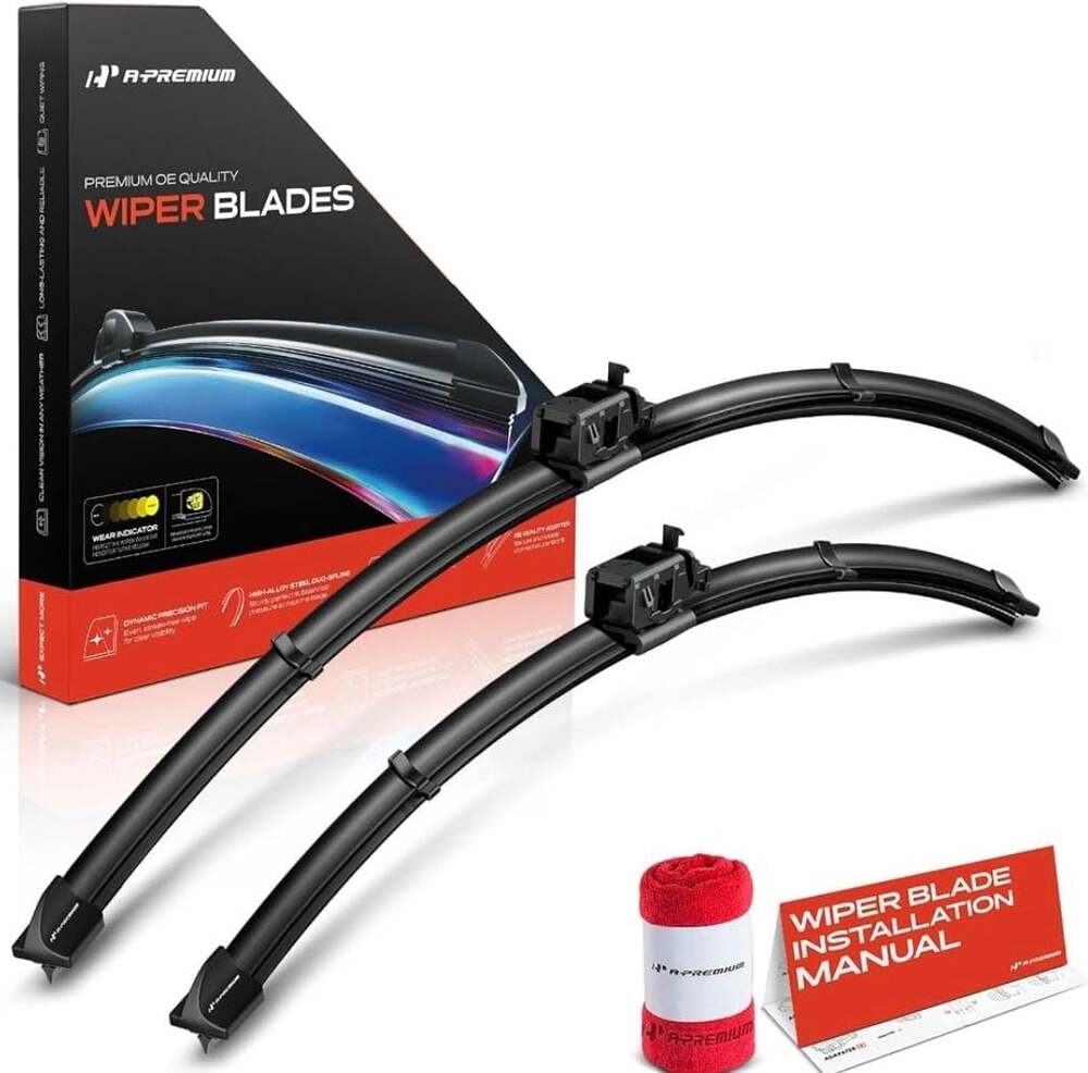 A-Premium 26" and 22" OE Quality Wiper Blades for Mercedes-Benz GLE-Class, GLS-C